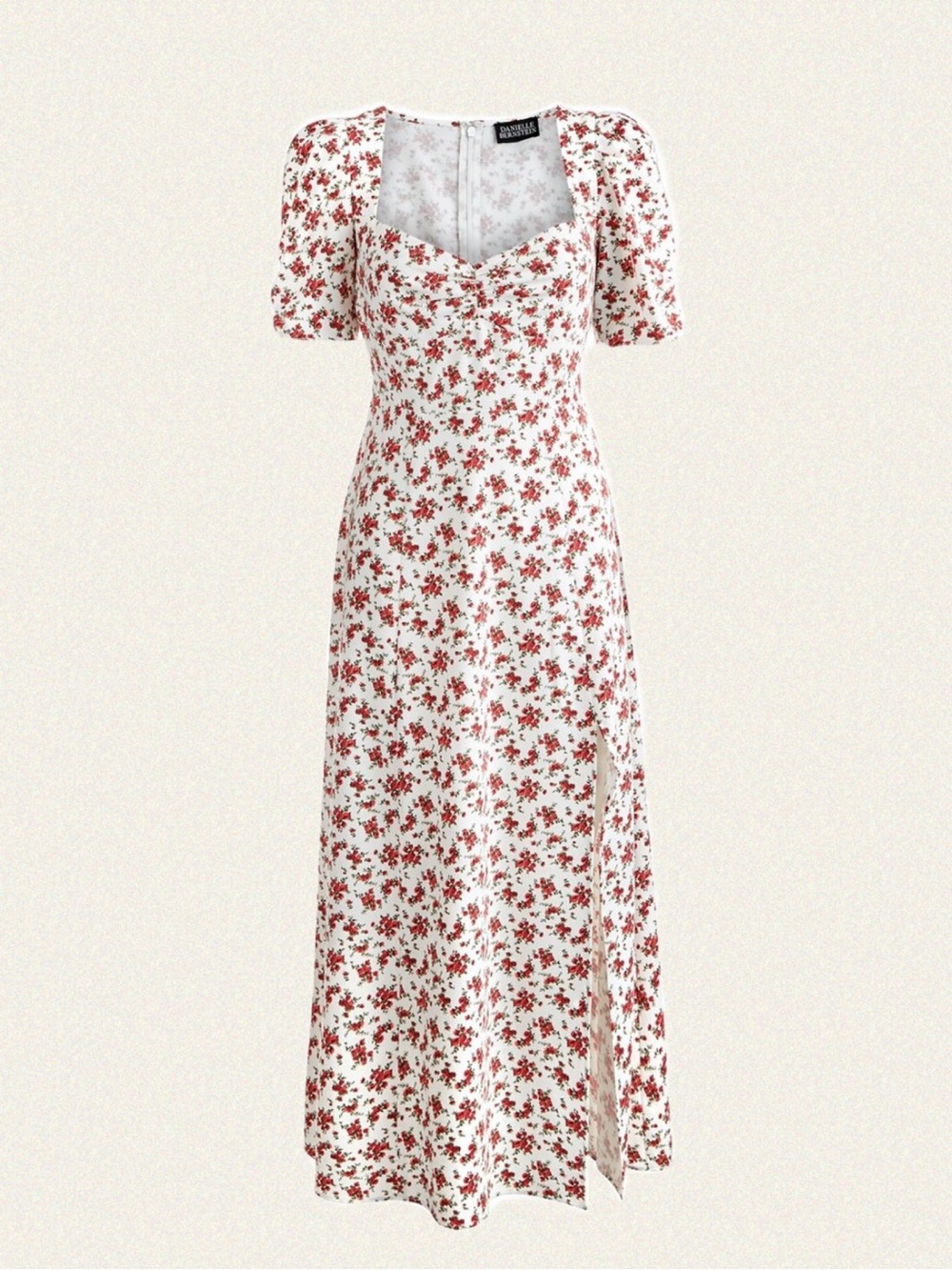 Danielle Bernstein Floral Midi Dress